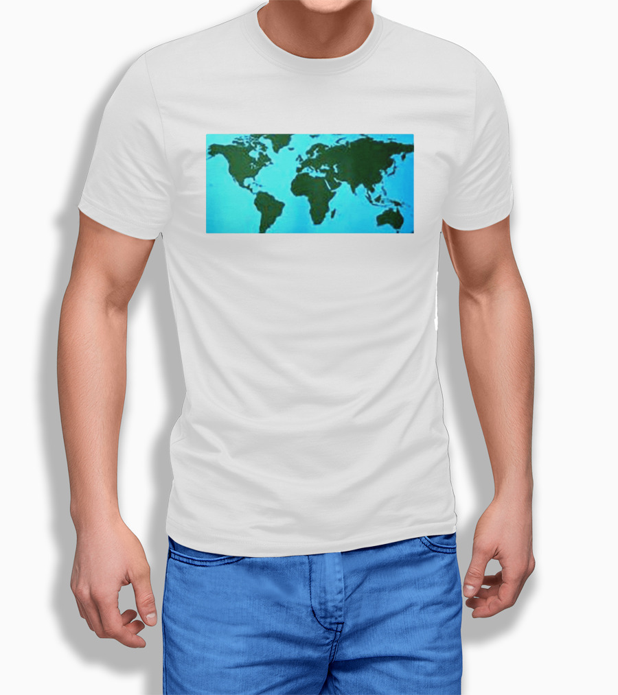 World Map Planet Earth Travel Adventure Journey T-Shirt