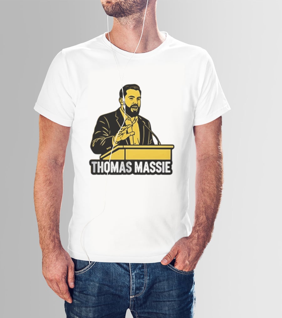 Thomas Massie Speaker Podium T-Shirt