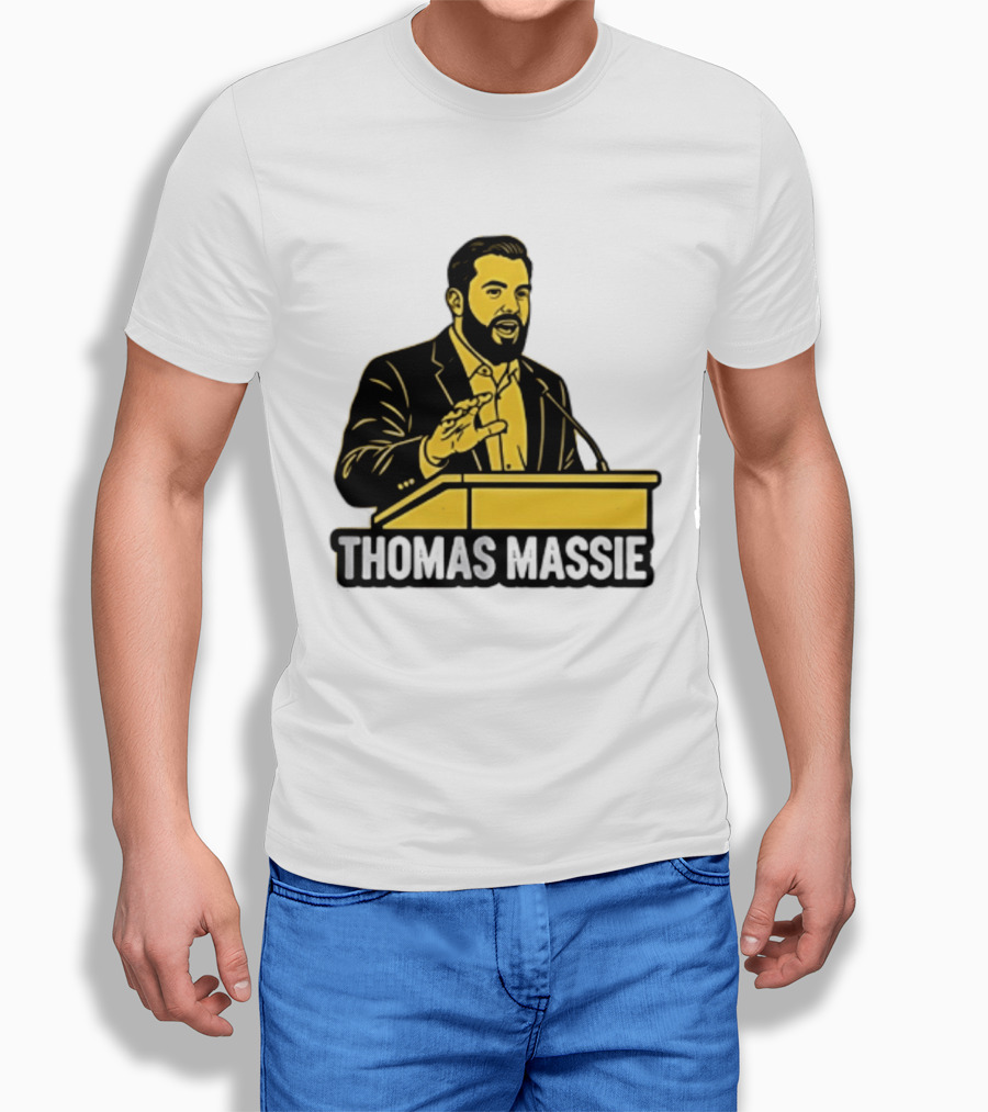 Thomas Massie Speaker Podium T-Shirt