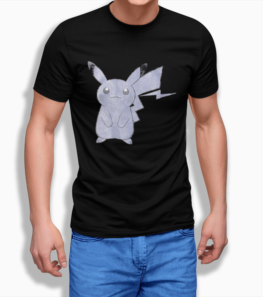 Thunderbolt Project Black Pikachu By Fragment And Pokémon Los Angeles T-Shirt