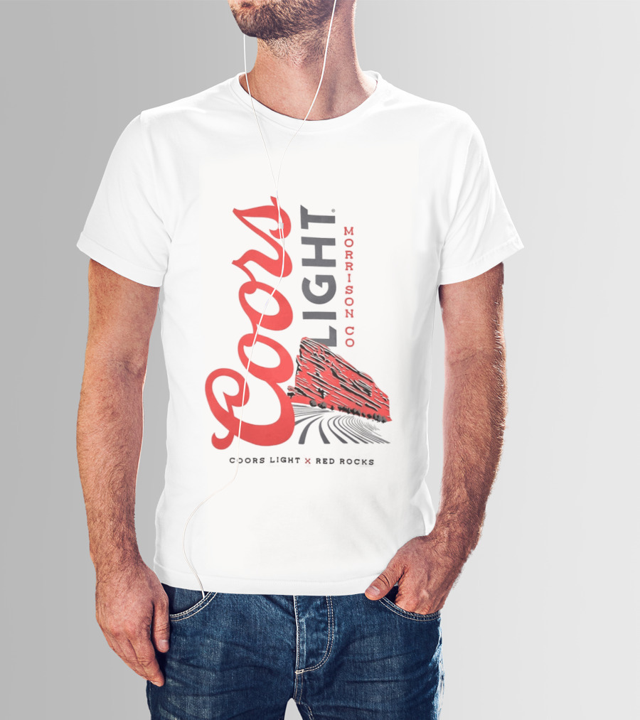 Coors Light Morrison CO Red Rocks 85 Years T-Shirt