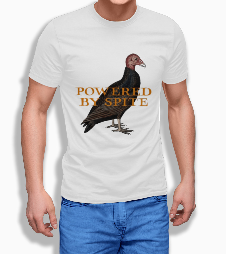 Powered By Spite Turkey Vulture T-Shirt