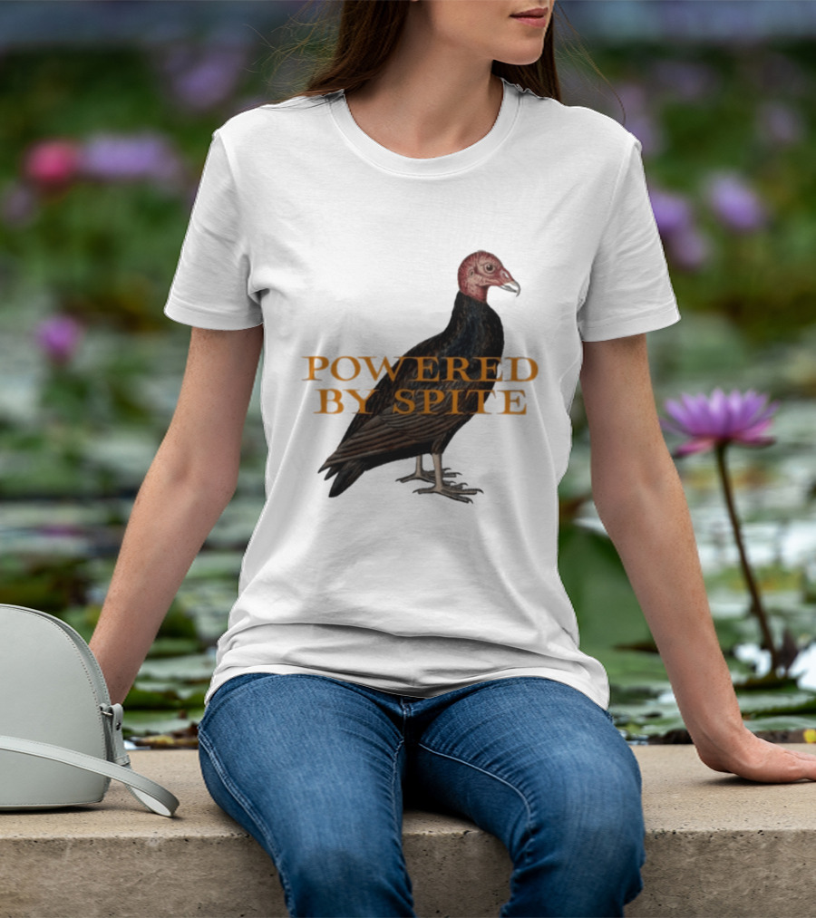 Powered By Spite Turkey Vulture T-Shirt