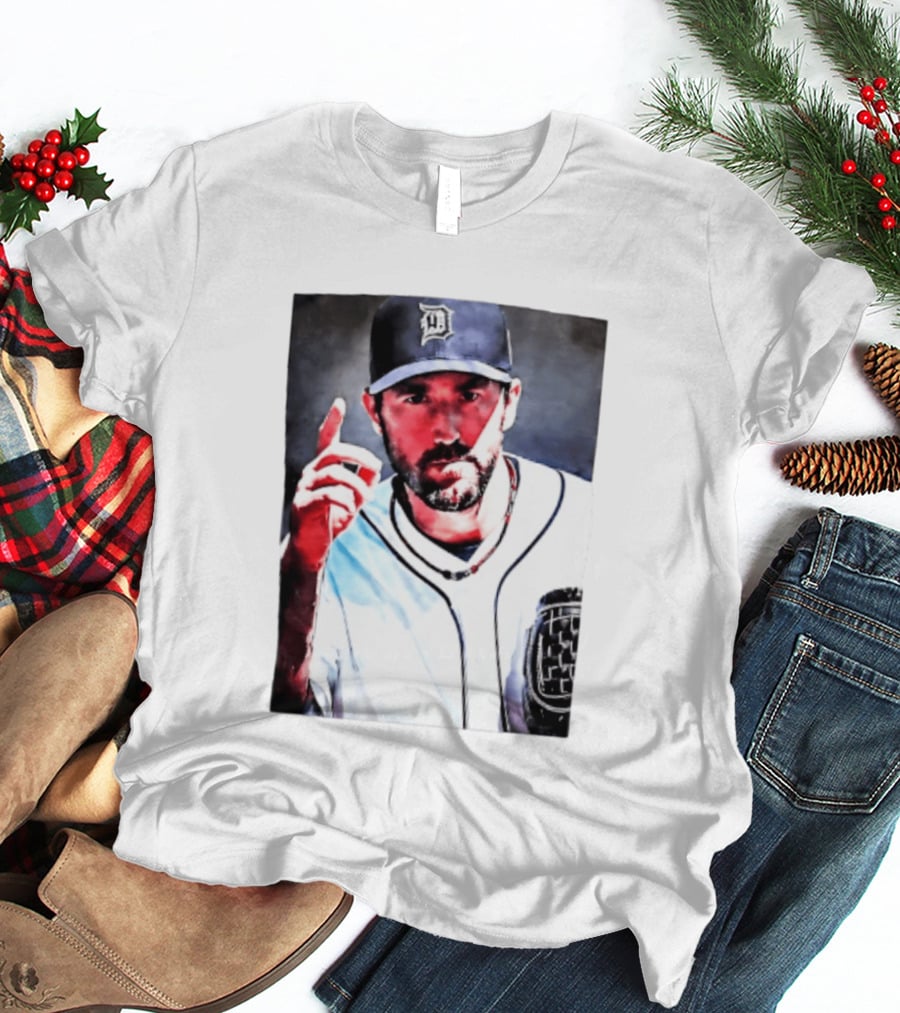 Spencer Torkelson Justin Verlander Detroit Tigers Baseball T-Shirt