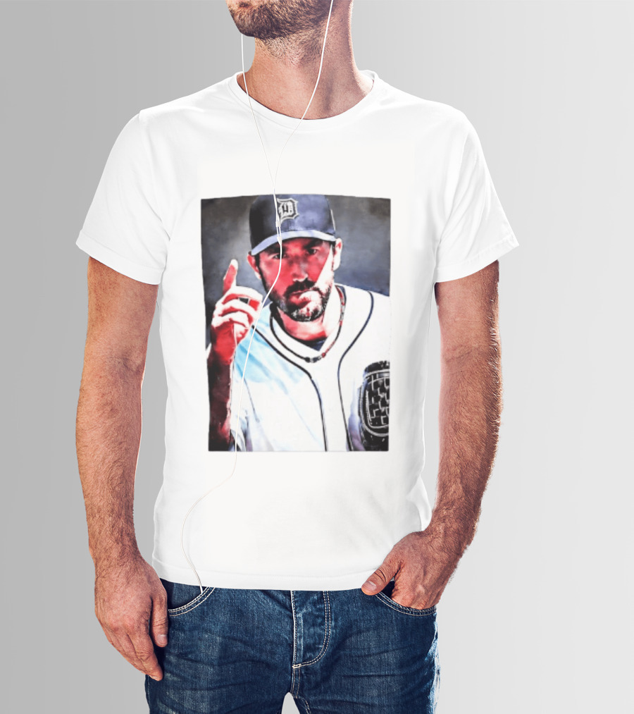Spencer Torkelson Justin Verlander Detroit Tigers Baseball T-Shirt