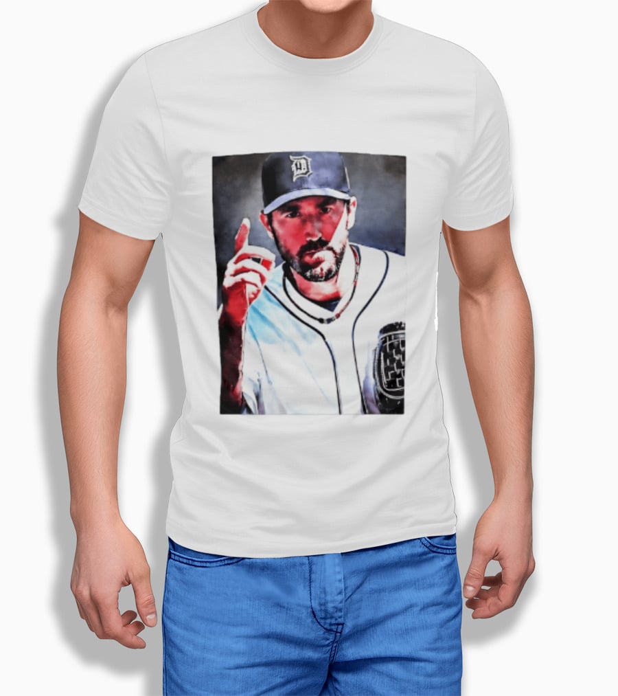 Spencer Torkelson Justin Verlander Detroit Tigers Baseball T-Shirt