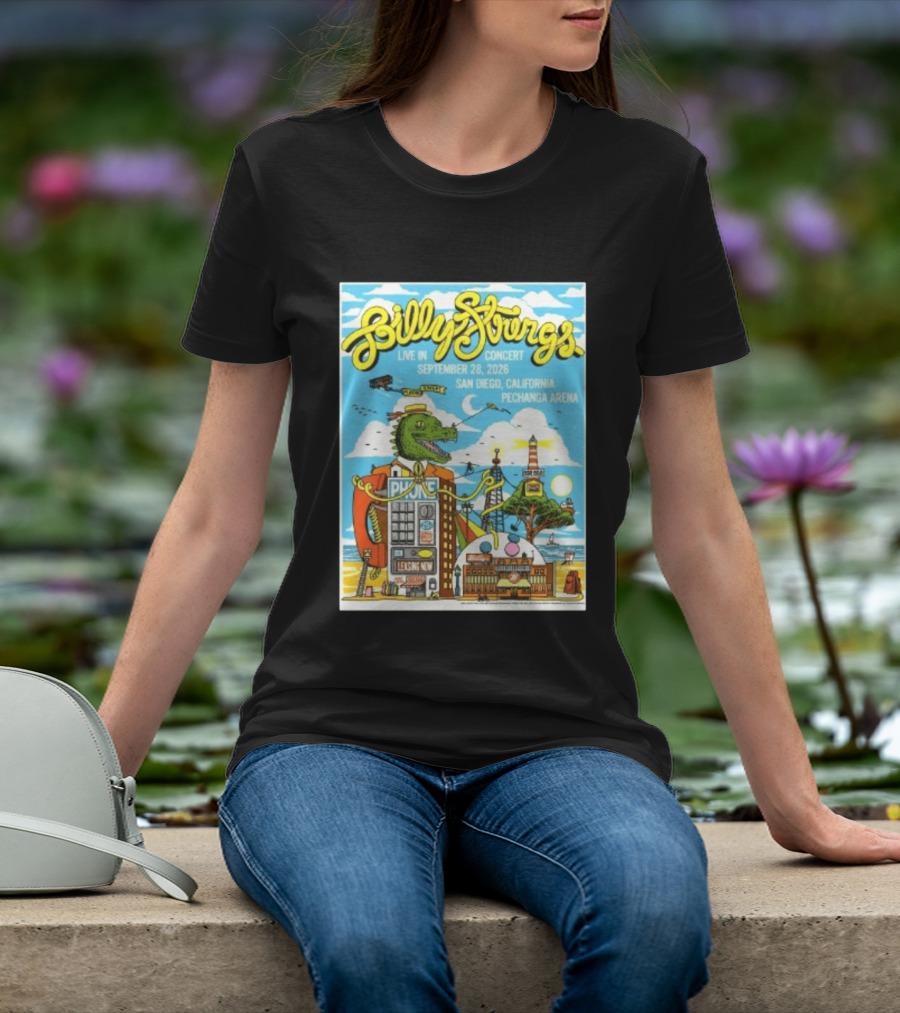 Billy Strings Live In Concert September 28 2026 San Diego Pechanga Arena T-Shirt
