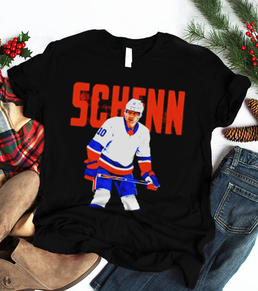 New York Islanders Brayden Schenn Grunge T-Shirt