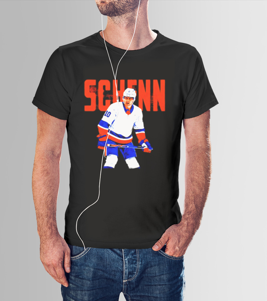 New York Islanders Brayden Schenn Grunge T-Shirt