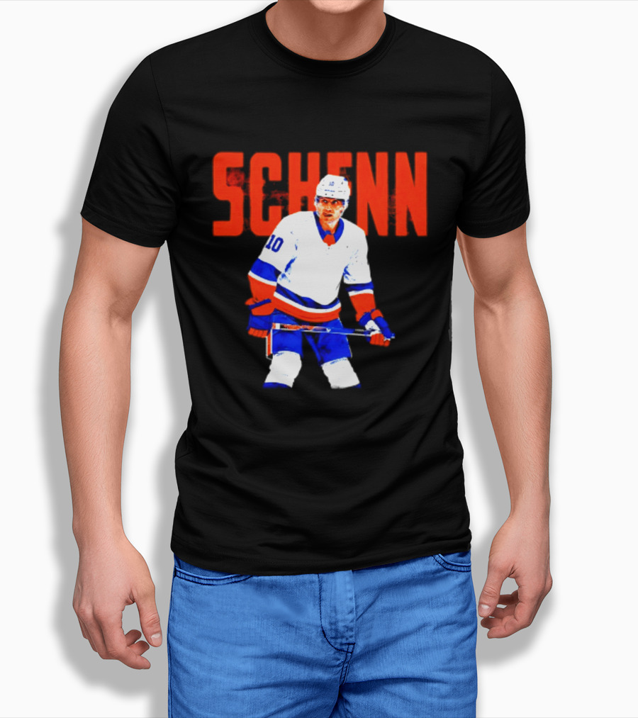 New York Islanders Brayden Schenn Grunge T-Shirt
