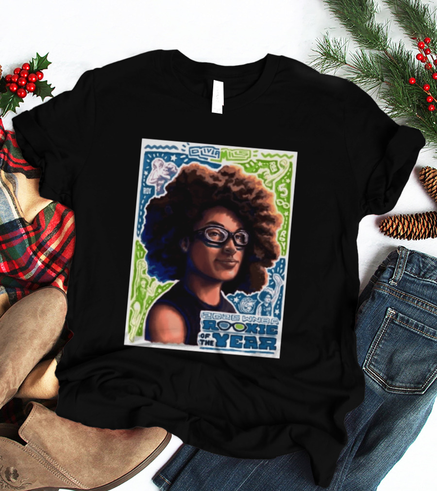 Olivia Miles 2026 WNBA Rookie Of The Year And Kia ROY Honors T-Shirt