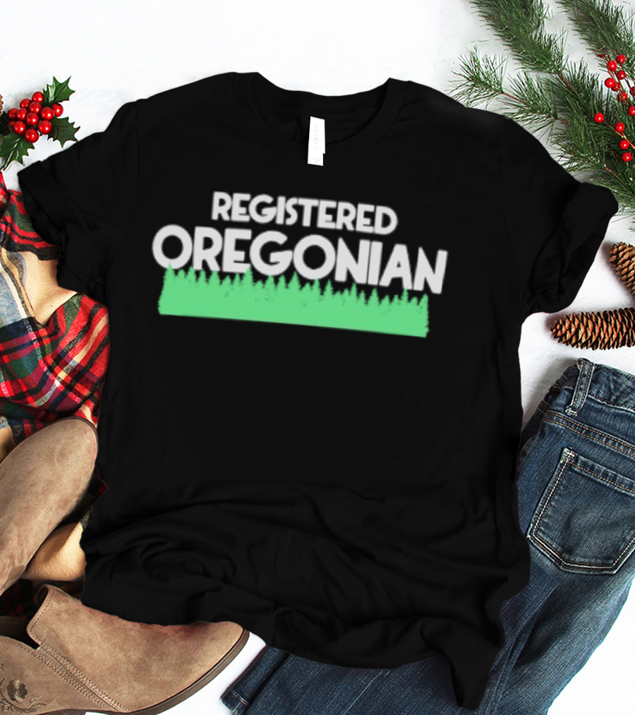 Registered Oregonian Pacific Northwest Oregon T-Shirt