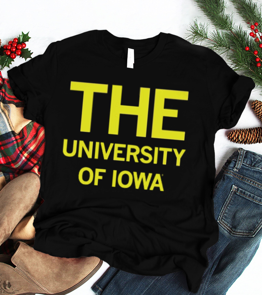 The University Of Iowa Bold Yellow T-Shirt