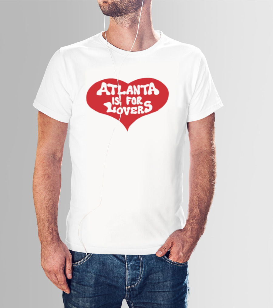 Atlanta Is For Lovers Georgia Heart City Pride T-Shirt
