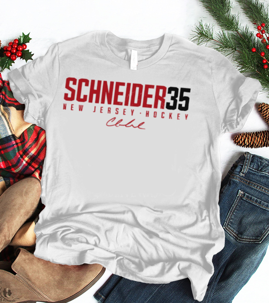 SCHNEIDER 35 New Jersey Hockey Club T-Shirt