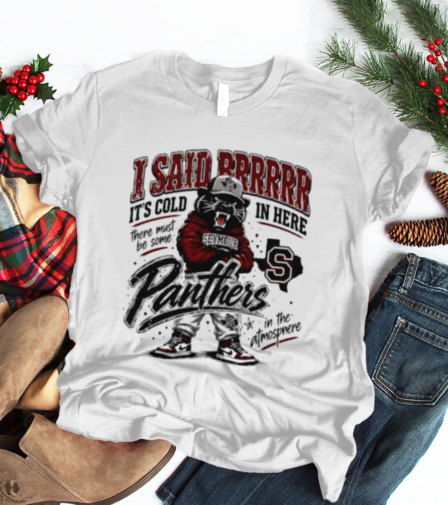 I Said Brrrrr It’s Cold In Here There Must Be Some Panthers In The Atmosphere T-Shirt