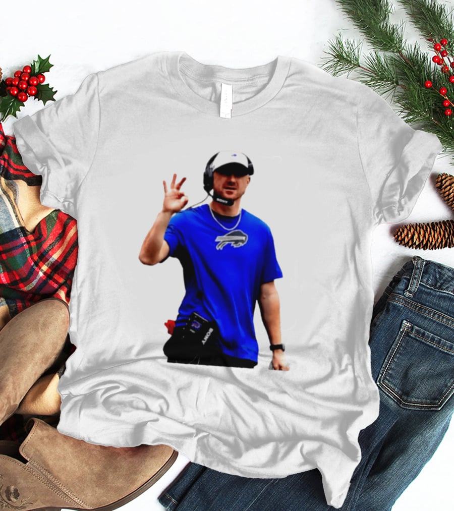 Joe Brady Buffalo Bills Coaching Moments Buffalo T-Shirt