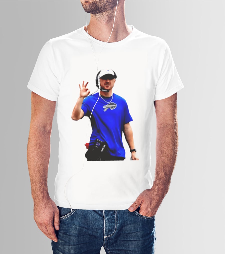 Joe Brady Buffalo Bills Coaching Moments Buffalo T-Shirt
