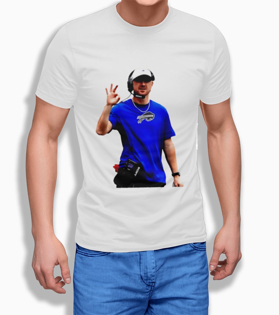 Joe Brady Buffalo Bills Coaching Moments Buffalo T-Shirt