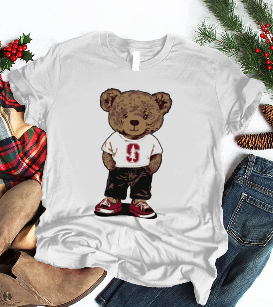 Stanford Cardinal 2026 Teddy Bear NCAA Fan Gear T-Shirt