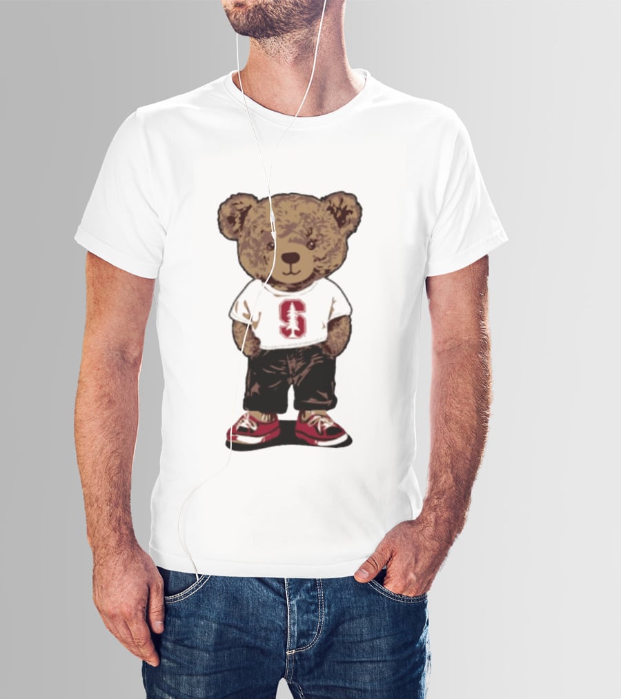 Stanford Cardinal 2026 Teddy Bear NCAA Fan Gear T-Shirt