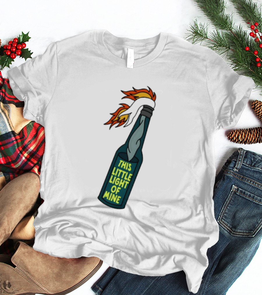 This Little Light Of Mine Molotov Cocktail Flame Bottle T-Shirt
