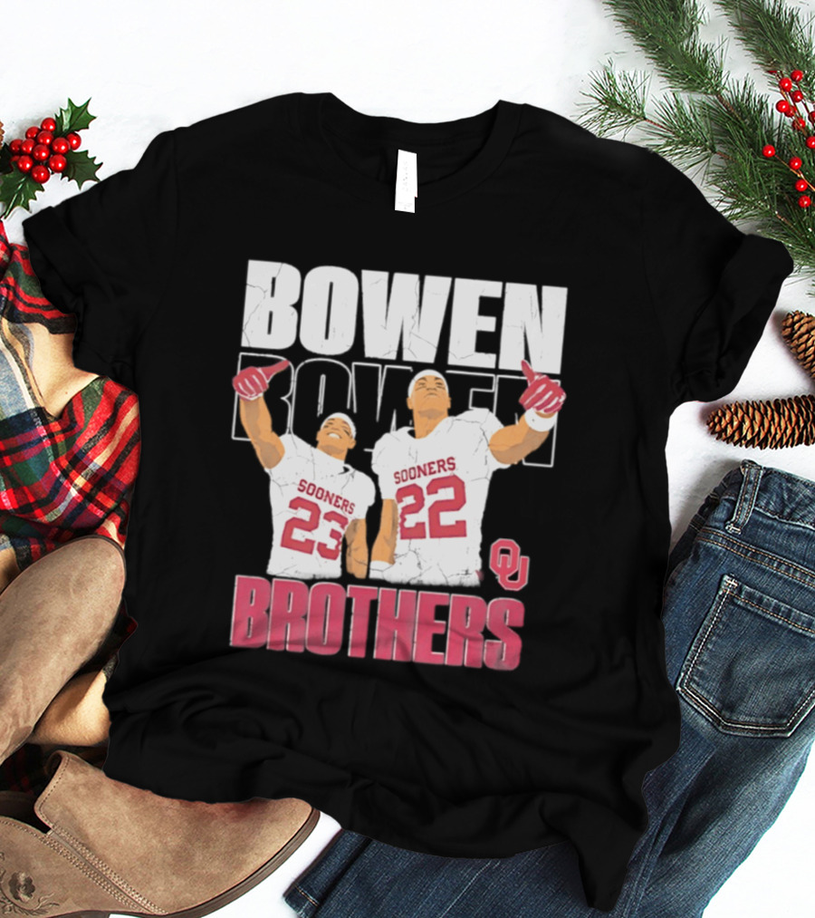 Bowen Brothers Sooners NCAA Football OU T-Shirt