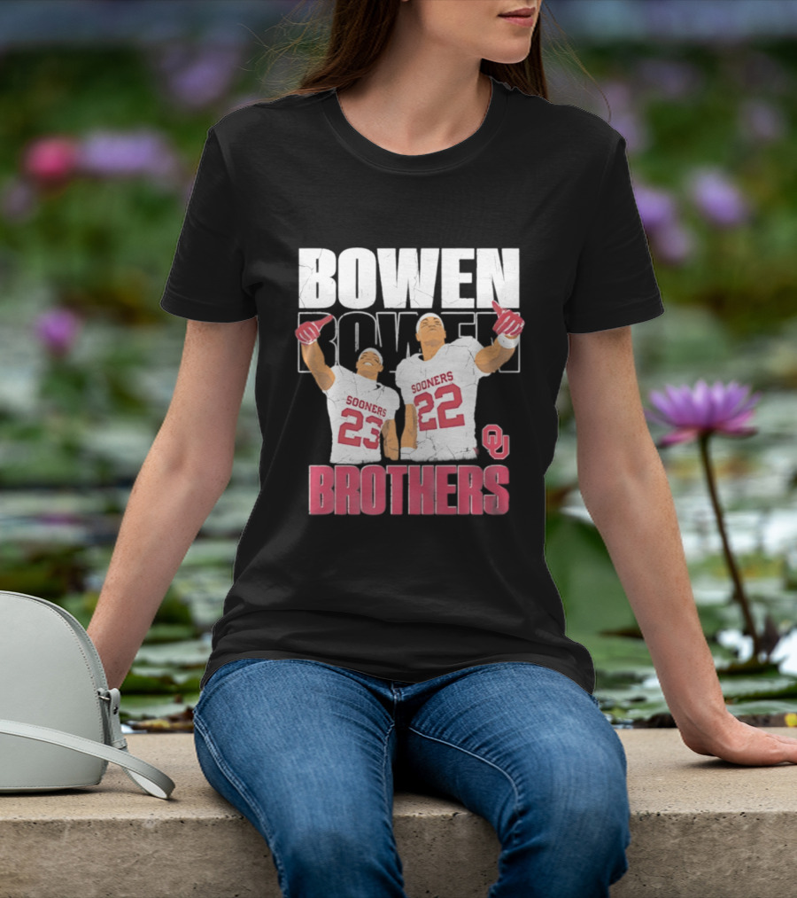Bowen Brothers Sooners NCAA Football OU T-Shirt