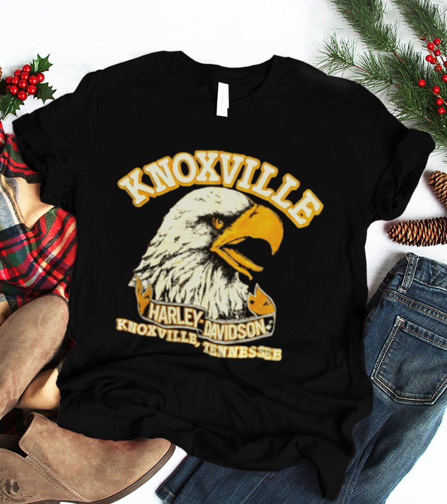 Knoxville Harley Davidson Eagle Knoxville Tennessee T-Shirt
