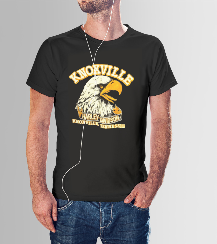 Knoxville Harley Davidson Eagle Knoxville Tennessee T-Shirt