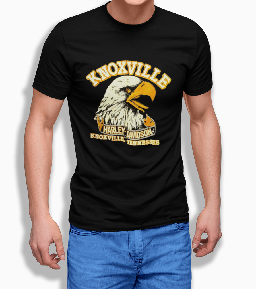 Knoxville Harley Davidson Eagle Knoxville Tennessee T-Shirt