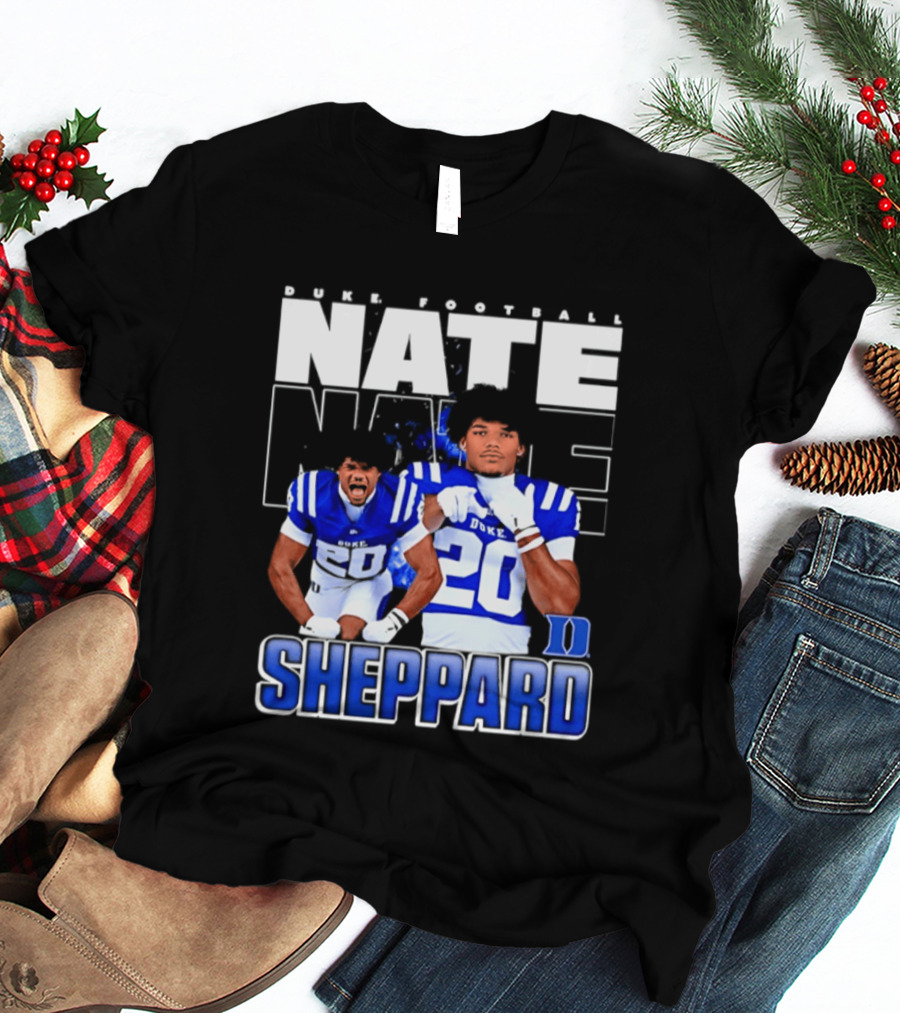 Super Football Nate Sheppard Duke Blue Devils 90s T-Shirt
