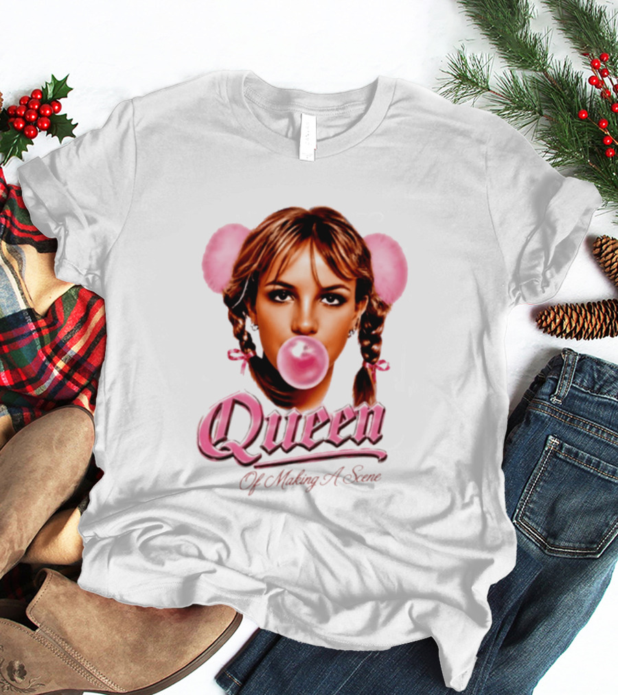 Britney Spears Queen Bubblegum Pop Princess Scene T-Shirt