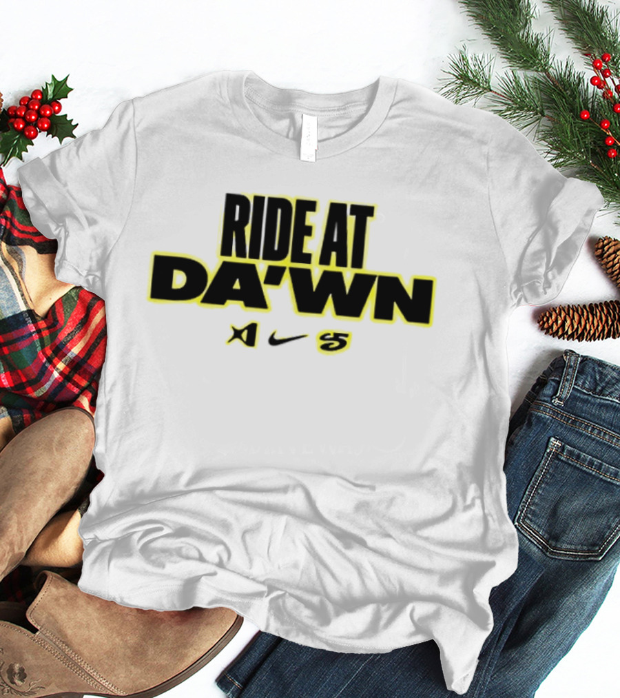 Ride At Dawn A'ja Wilson 22 Nike Basketball T-Shirt
