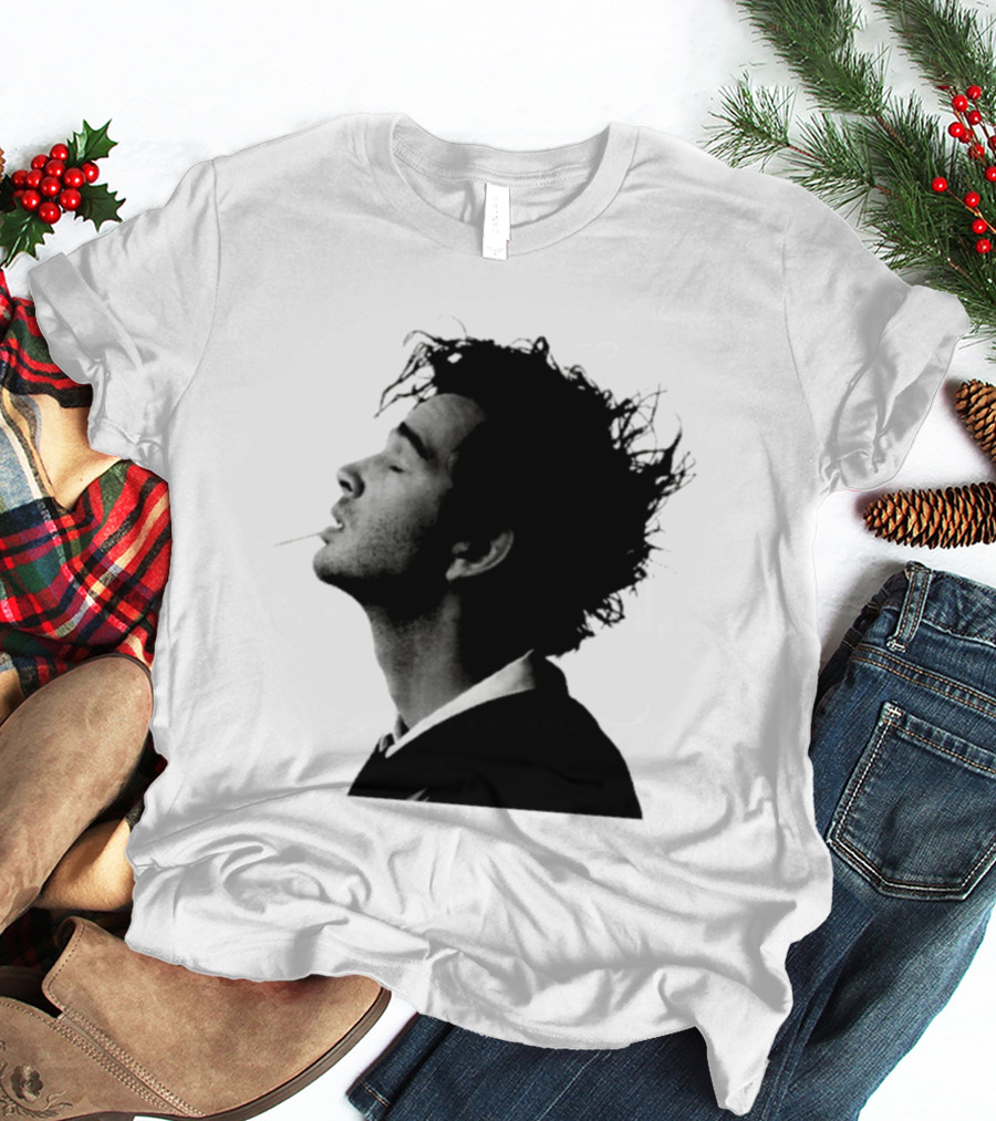 Matty Healy The 1975 Indie Rock Alternative Silhouette Smoking T-Shirt