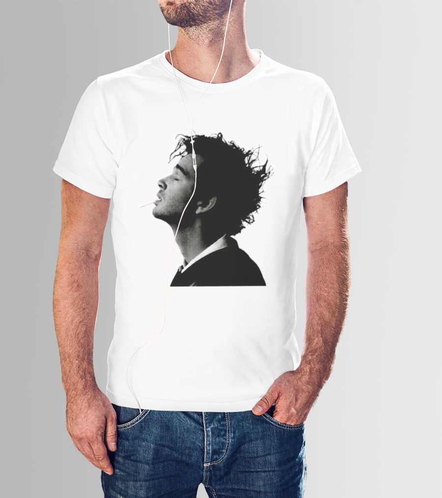 Matty Healy The 1975 Indie Rock Alternative Silhouette Smoking T-Shirt