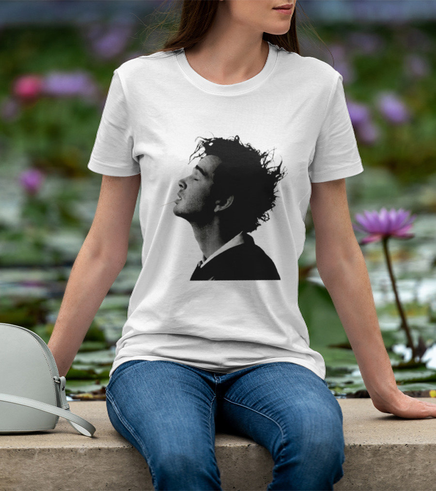 Matty Healy The 1975 Indie Rock Alternative Silhouette Smoking T-Shirt