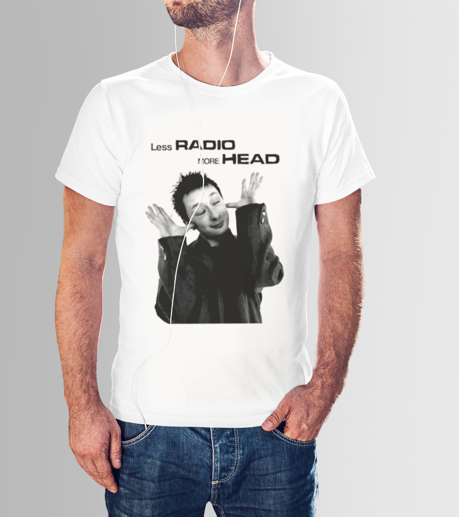 Thom Yorke Less Radio More Head Radiohead T-Shirt