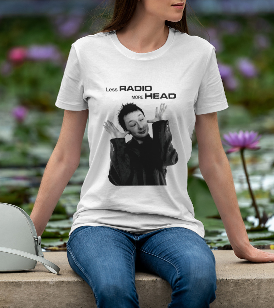 Thom Yorke Less Radio More Head Radiohead T-Shirt