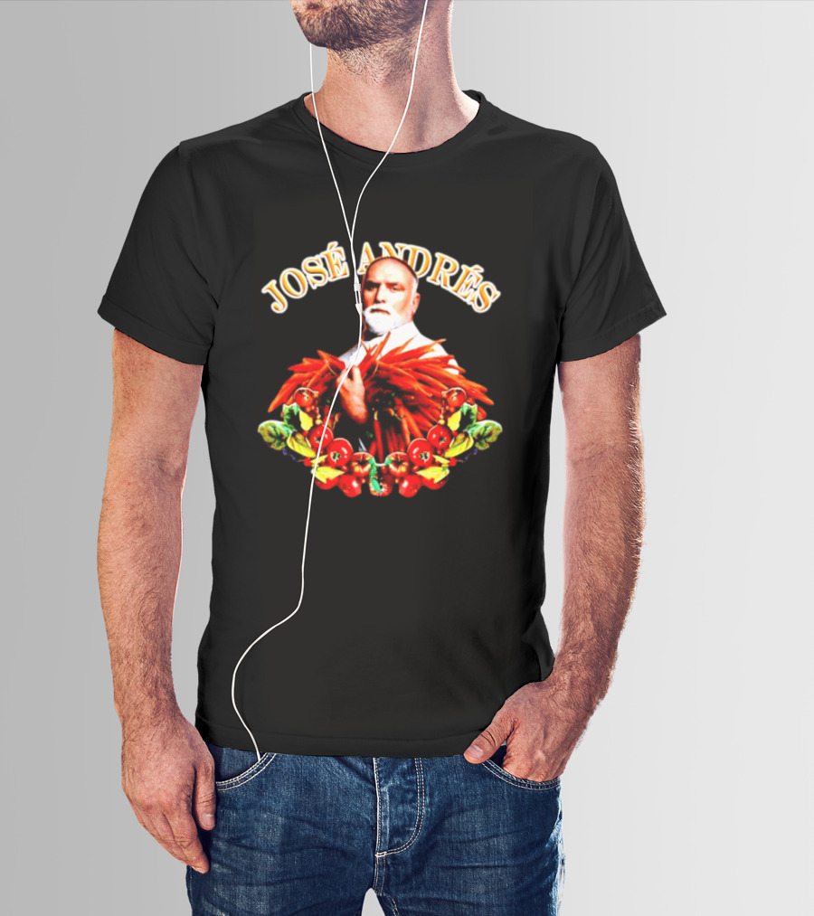 José Andrés Chef Culinary Creativity And Food Philanthropy T-Shirt