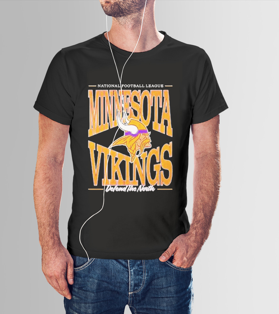 National Football League Minnesota Vikings Defend The North T-Shirt
