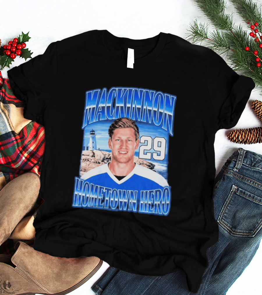 Mackinnon 29 Hometown Hero Lighthouse Scene T-Shirt