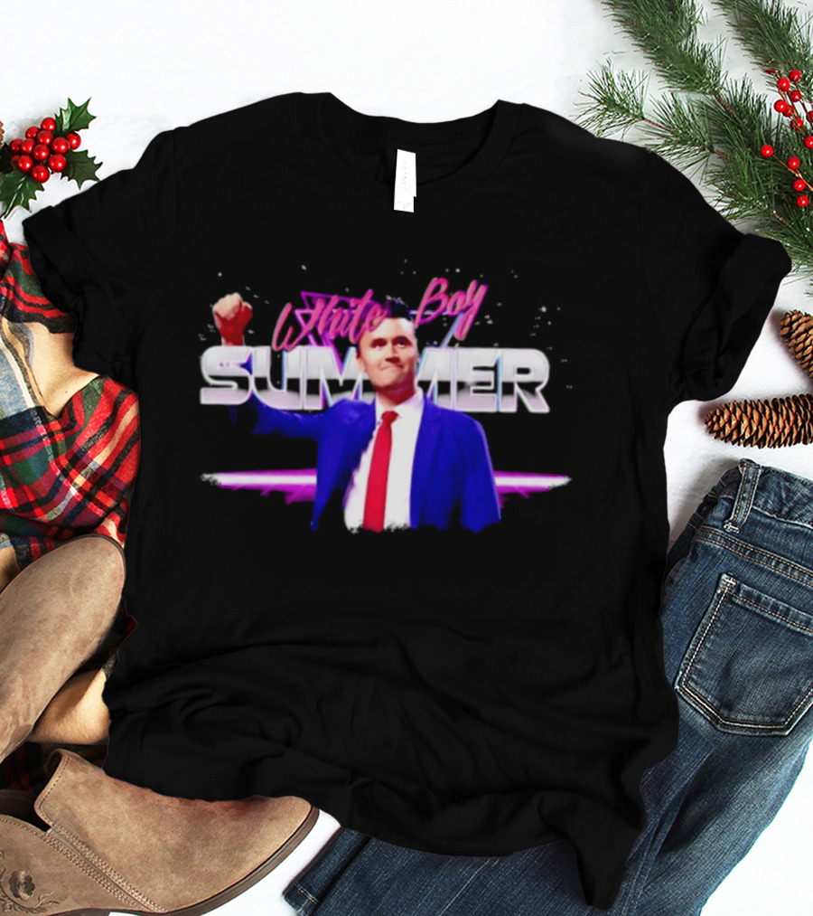 White Boy Summer Vibe Charlie Kirk Celebration T-Shirt