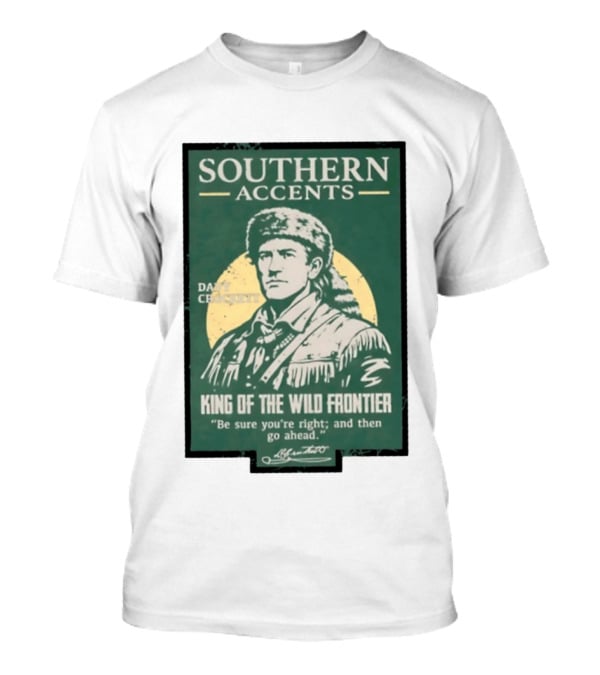 Southern Accents Davy Crockett King Of The Wild Frontier T-Shirt