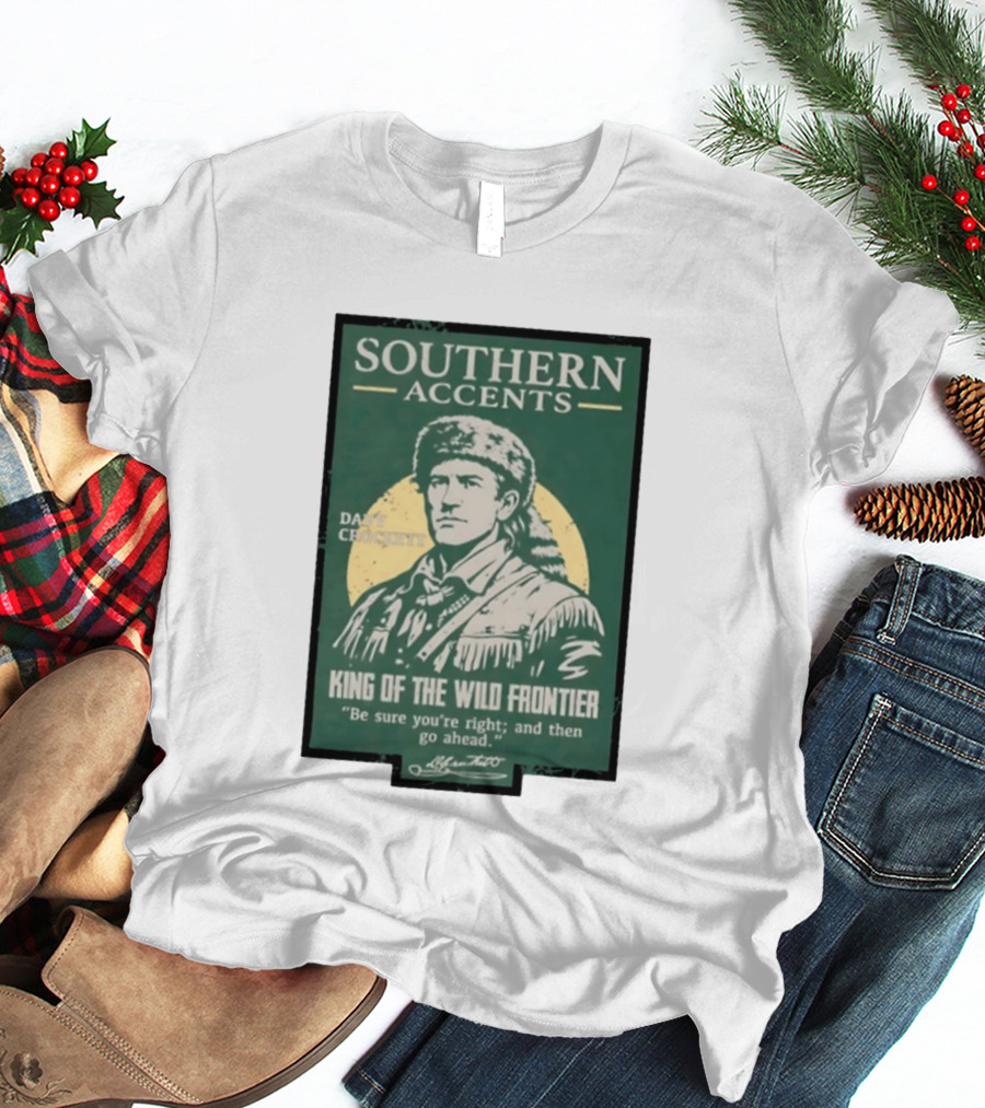 Southern Accents Davy Crockett King Of The Wild Frontier T-Shirt