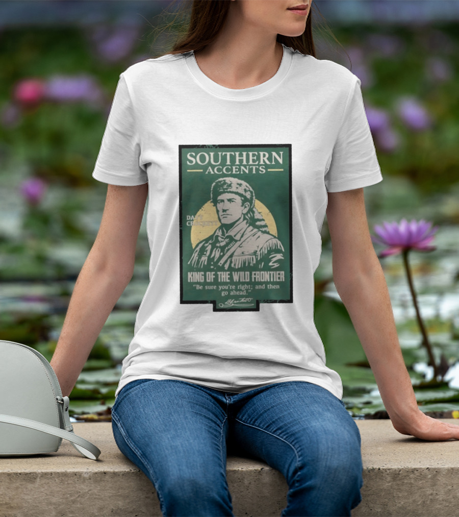 Southern Accents Davy Crockett King Of The Wild Frontier T-Shirt