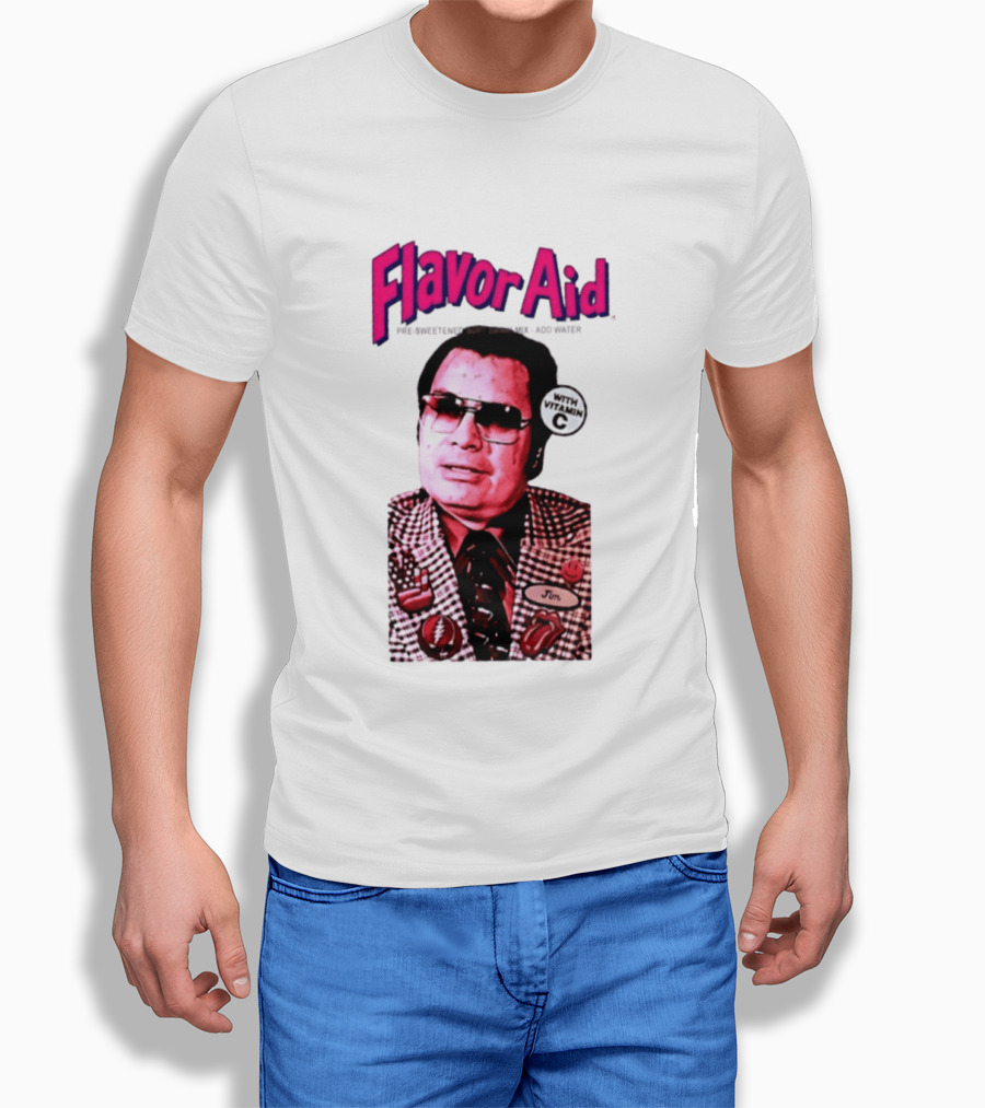 Flavor Aid Jim Jones Pre Sweetened Drink Mix With Vitamin C T-Shirt