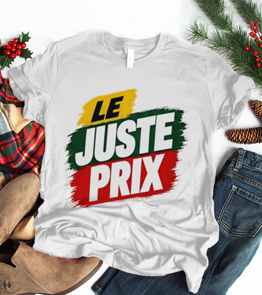 Le Juste Prix The Price Is Right Game Show T-Shirt