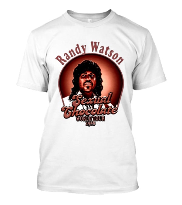 Randy Watson Sexual Chocolate World Tour 1988 Retro Concert T-Shirt