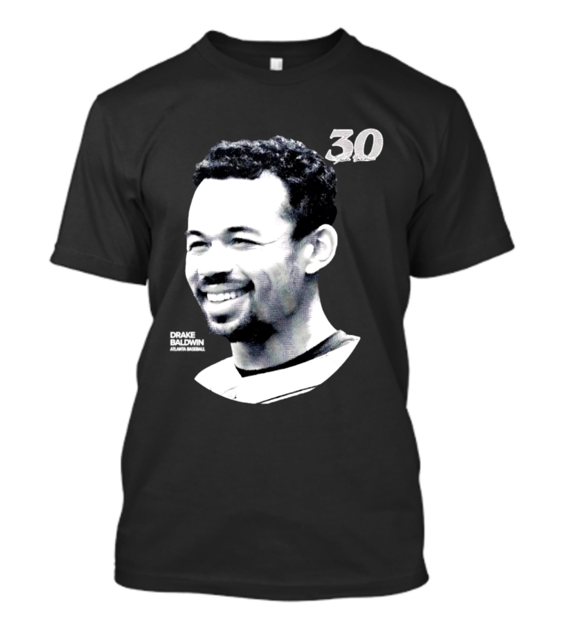 Drake Baldwin 30 Atlanta Braves MLB 2026 Lineage Series T-Shirt